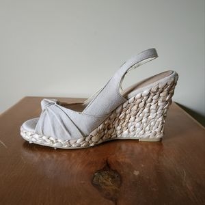 Espadrille Sandal Wedge - size 5 womens